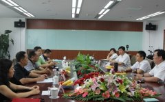 江油市市委副书记来不朽情缘官网入口集团进行洽谈访问