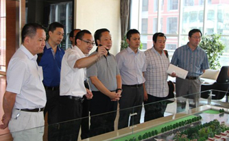 四川省眉山市政府考察不朽情缘官网入口郑州台湾科技园项目